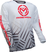 MOOSE RACING Sahara Jersey - Black/White - Large 29107950