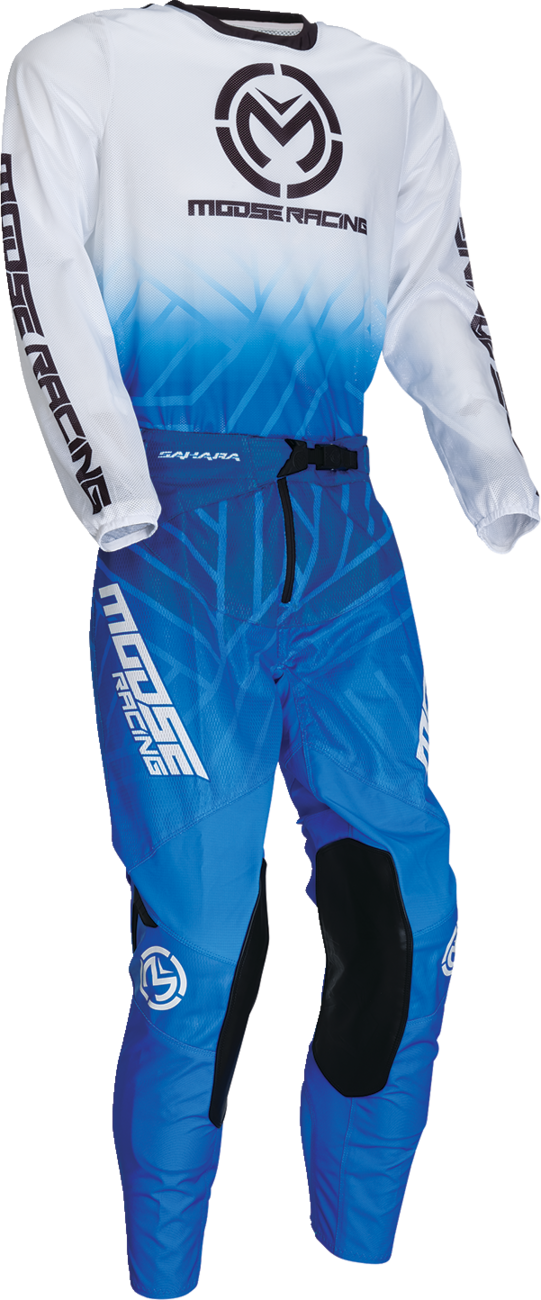 MOOSE RACING Sahara Jersey - Blue/White - Medium 29107931