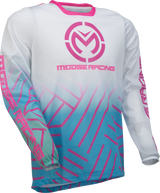 MOOSE RACING Sahara Jersey - Pink/Blue/White - 2XL 29107960
