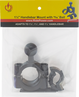 RIDEPOWER Ball Mount Adapter Mount - Handlebar Mount - 1-1/2" RPHANDLEBARAD15