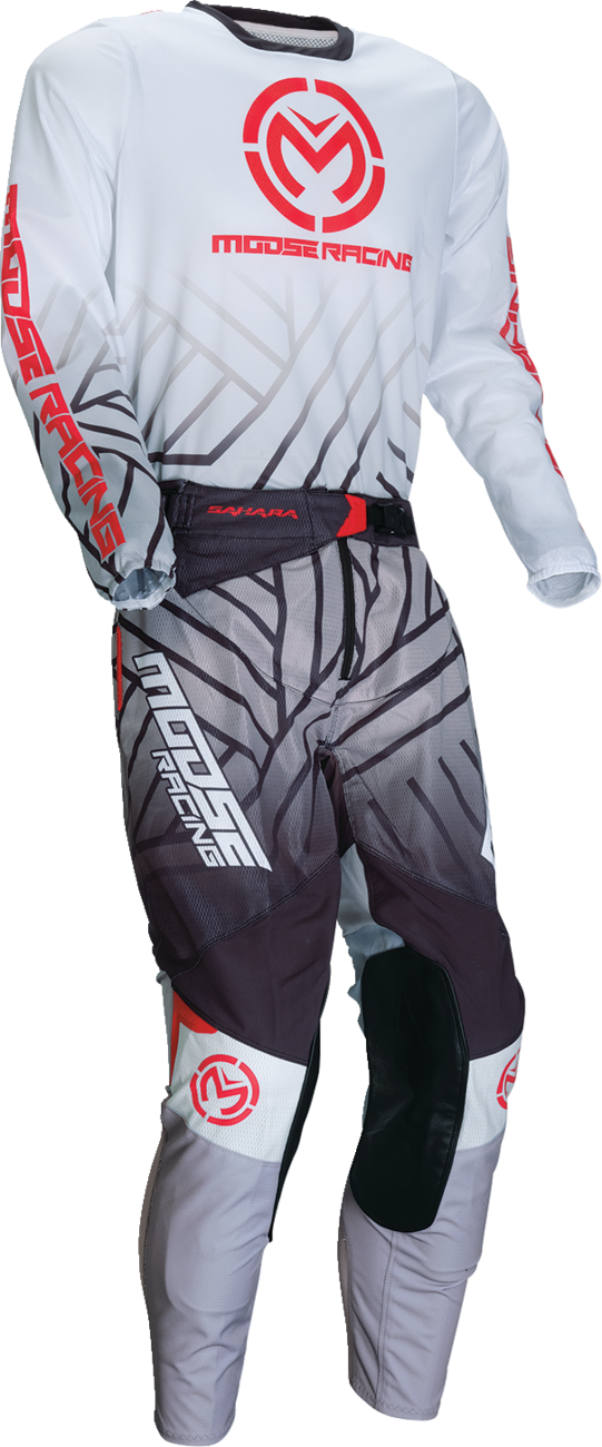 MOOSE RACING Sahara Jersey - Black/White - XL 29107951