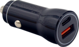 RIDEPOWER Power Adapter - Cigarette Lighter - USB/USB-C - Black RPCIGUSBUSBCADP