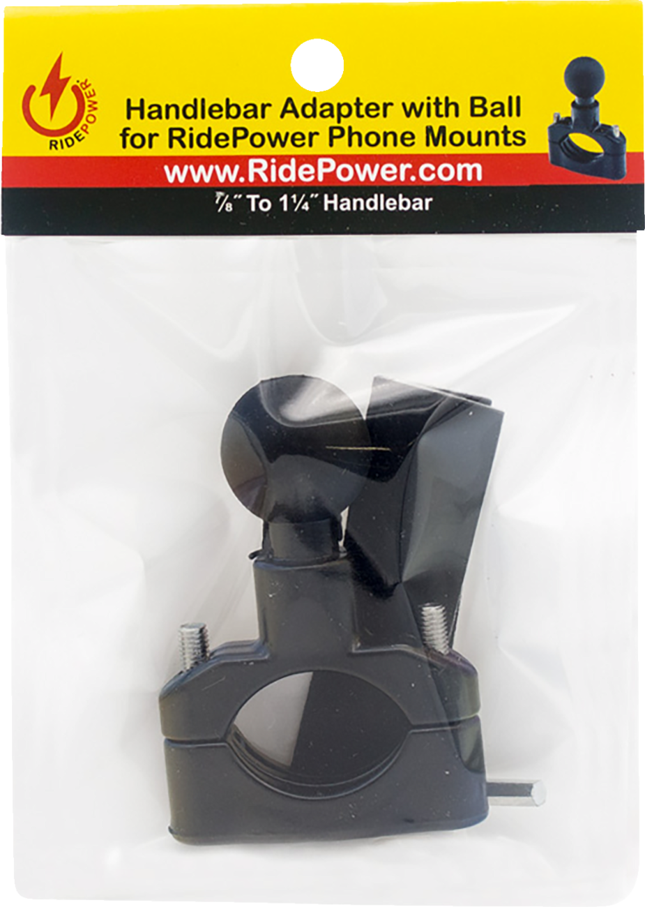 RIDEPOWER Ball Mount Adapter Mount - Handlebar Mount - 1-1/4" RPHANDLEBARADPT