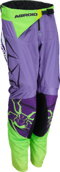 MOOSE RACING Youth Agroid Mesh Pants - Purple/White - 24 2903-2506 - Cycle City Outdoors
