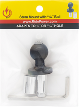 RIDEPOWER Ball Mount Adapter Mount - Stem Mount RPSTEMMOUNTADPT