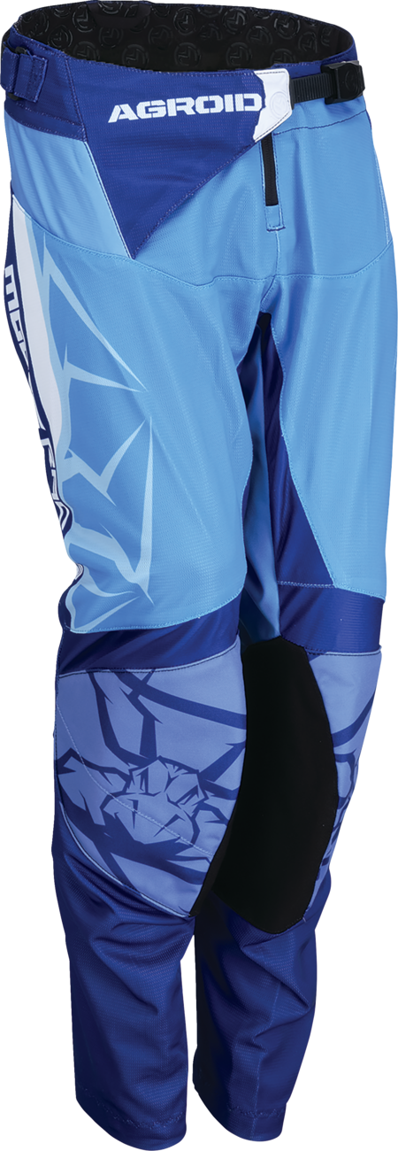 MOOSE RACING Youth Agroid Mesh Pants - Blue/White - 30 2903-2516 - Cycle City Outdoors