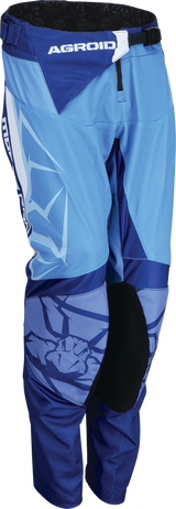MOOSE RACING Youth Agroid Mesh Pants - Blue/White - 30 2903-2516 - Cycle City Outdoors