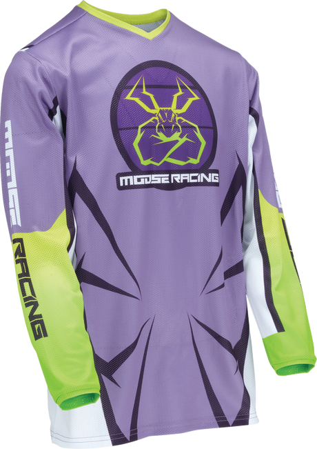 MOOSE RACING Youth Agroid Mesh Jersey - Purple/White - XL 2912-2478 - Cycle City Outdoors