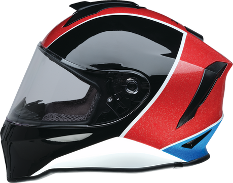 Z1R Youth Warrant Snow Helmet - Fresh Pow - Red/White/Blue - Small 0122-0128