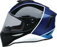 Z1R Youth Warrant Snow Helmet - Fresh Pow - Purple/Blue - Large 0122-0140