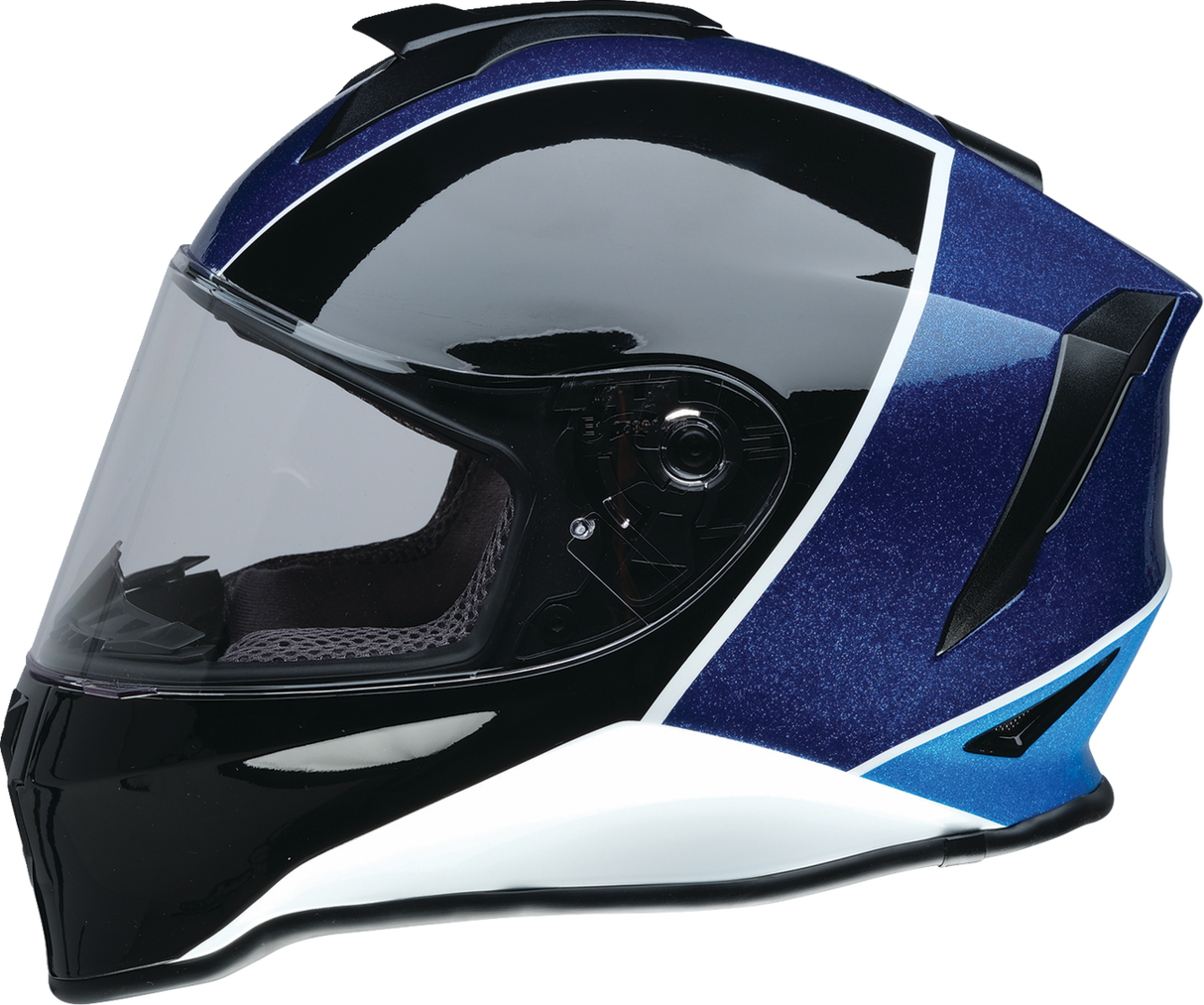 Z1R Youth Warrant Snow Helmet - Fresh Pow - Purple/Blue - Large 0122-0140
