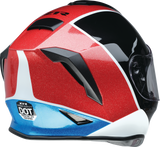 Z1R Youth Warrant Snow Helmet - Fresh Pow - Red/White/Blue - Large 0122-0134