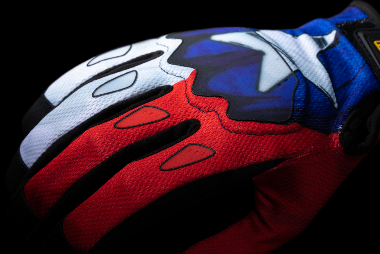ICON Hooligan* CE Tejas Libre Gloves - Blue - 2XL 3301-4720