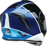 Z1R Youth Warrant Snow Helmet - Fresh Pow - Purple/Blue - Large 0122-0140