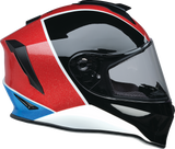 Z1R Youth Warrant Snow Helmet - Fresh Pow - Red/White/Blue - Medium 0122-0129