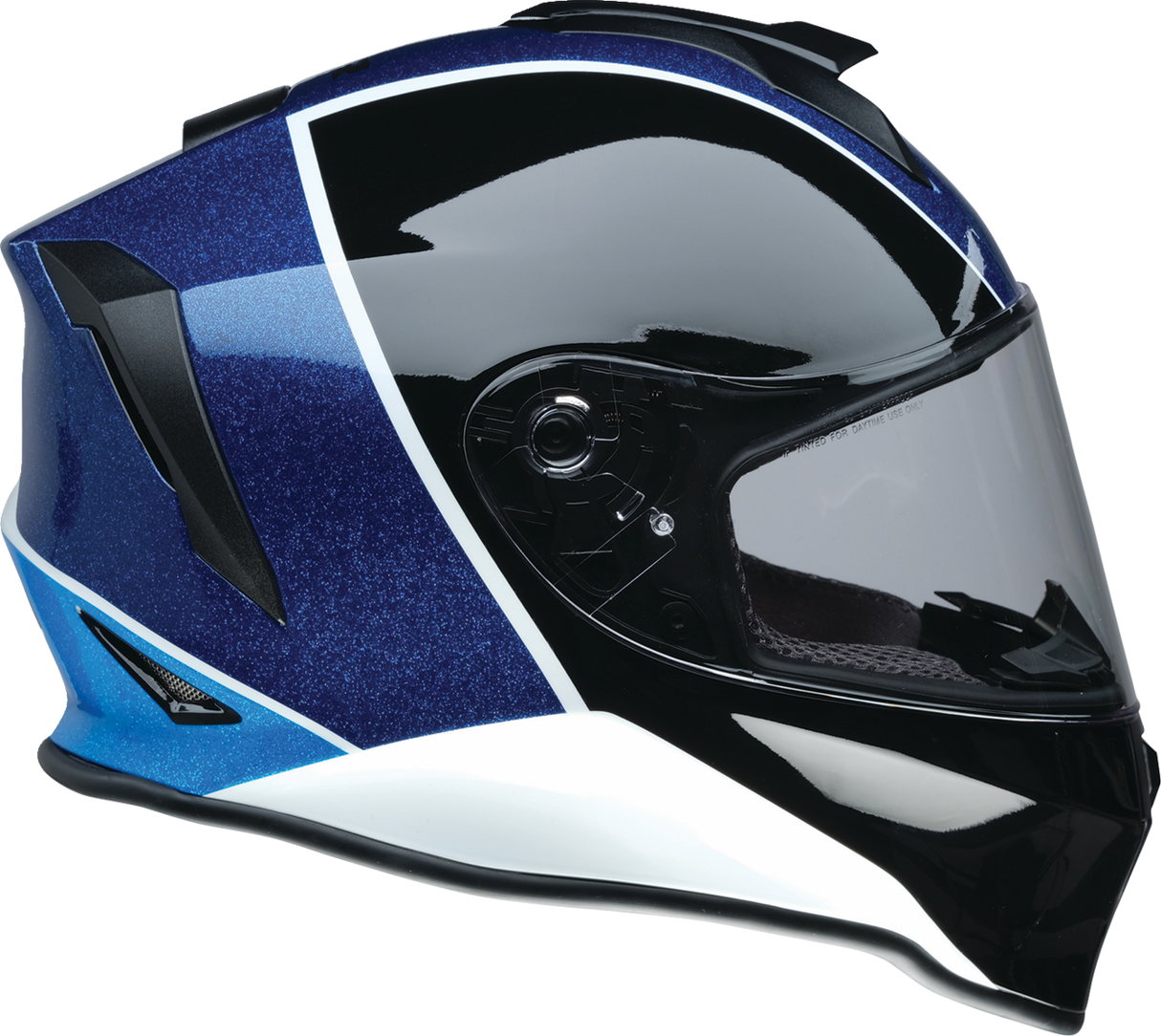 Z1R Youth Warrant Snow Helmet - Fresh Pow - Purple/Blue - Small 0122-0138