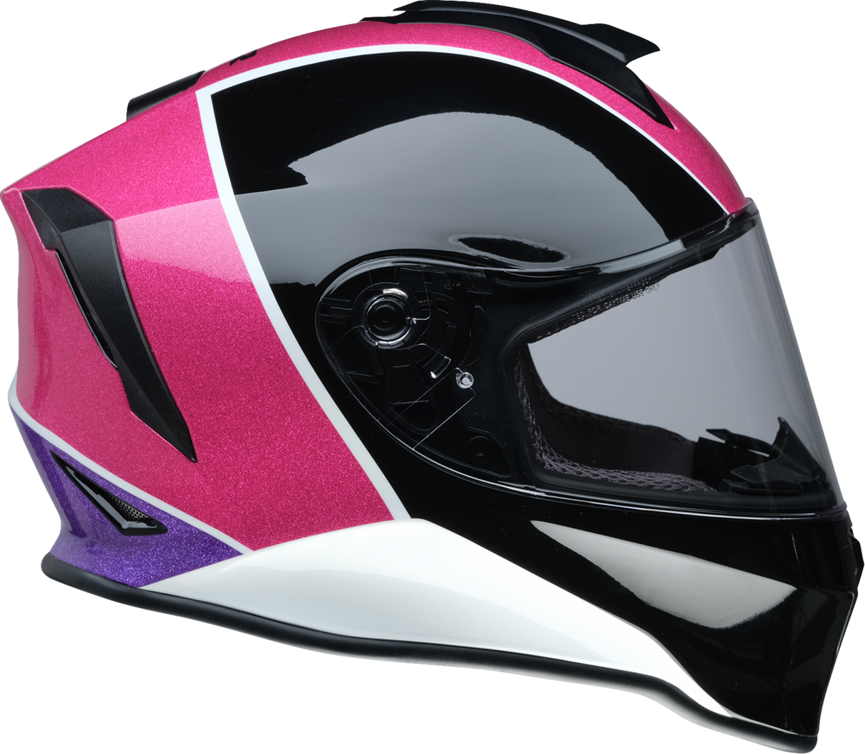 Z1R Youth Warrant Snow Helmet - Fresh Pow - Pink/Purple - Large 0122-0137