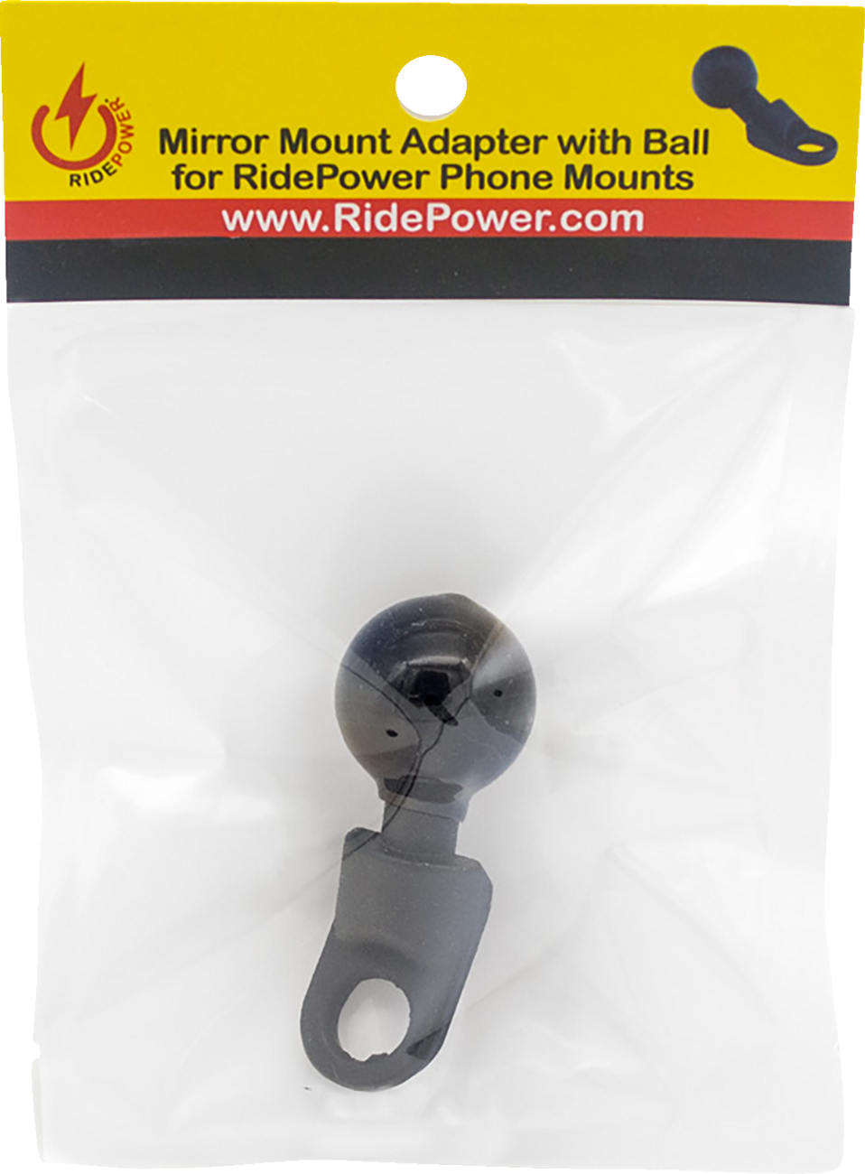 RIDEPOWER Ball Mount Adapter Mount - Mirror Mount RPMIRRORADPT