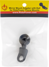RIDEPOWER Ball Mount Adapter Mount - Mirror Mount RPMIRRORADPT