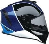 Z1R Youth Warrant Snow Helmet - Fresh Pow - Purple/Blue - Large 0122-0140