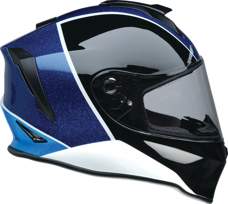 Z1R Youth Warrant Snow Helmet - Fresh Pow - Purple/Blue - Large 0122-0140