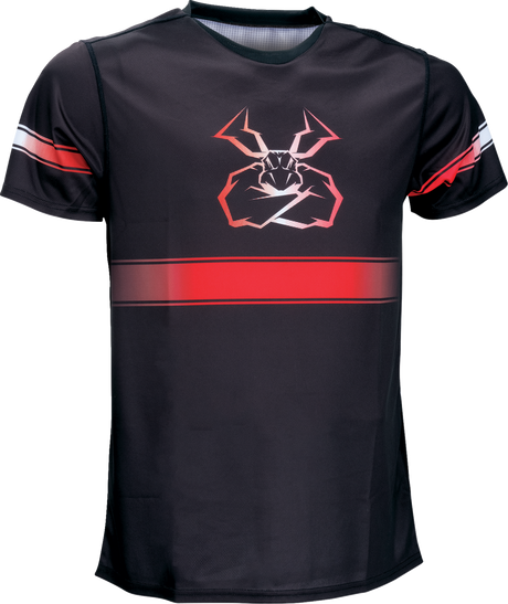 MOOSE RACING Mountain Bike Jersey - Red/Black - Large 5020-0269 - Cycle City Outdoors