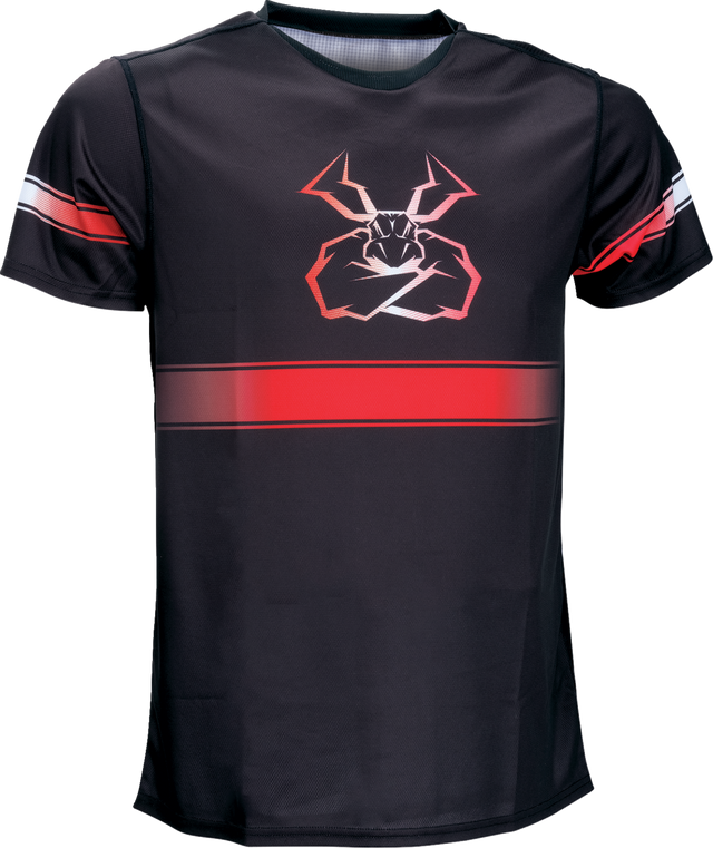 MOOSE RACING Mountain Bike Jersey - Red/Black - Large 5020-0269 - Cycle City Outdoors