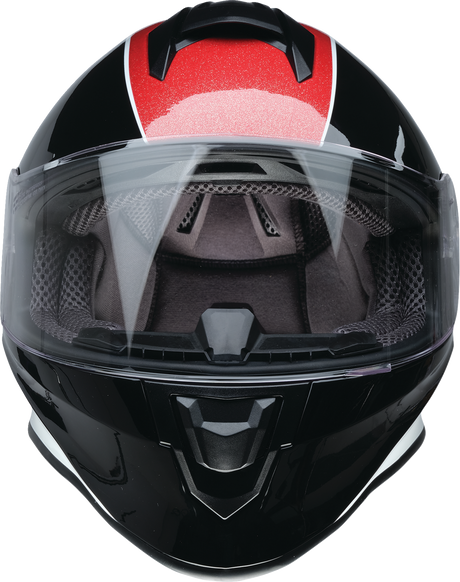 Z1R Youth Warrant Snow Helmet - Fresh Pow - Red/White/Blue - Large 0122-0134