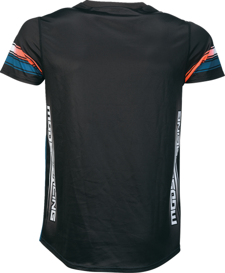 MOOSE RACING Mountain Bike Jersey - Blue/Orange - Large 5020-0264 - Cycle City Outdoors