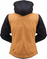 Z1R Women's Jayrod Jacket - Black/Tan - Large 2813-1077
