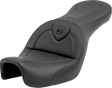 SADDLEMEN Roadsofa* Seat - without Backrest - Black/Black Stitching - FXD '06-'17 806-04-187