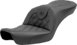 SADDLEMEN Roadsofa* Seat - Lattice Stitch - without Backrest - FXD '96-'03 896-04-182