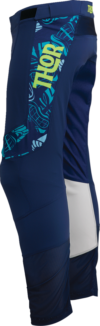 THOR Prime Aloha Pants - Navy/Aqua - 33 2901-11396