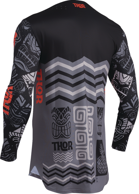 Thor Prime Aloha Jersey - Black/Gray - 3XL 29107892 - Cycle City Outdoors