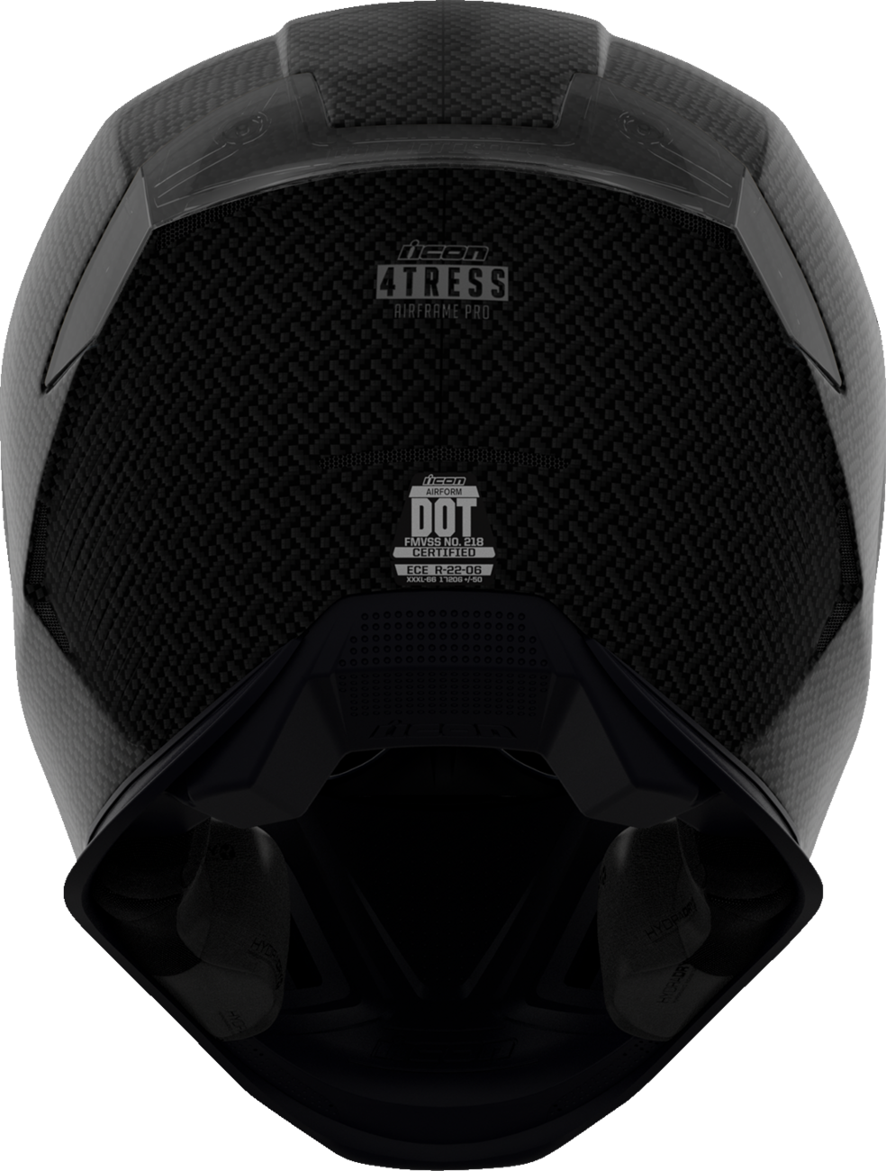 ICON Airframe Pro* Helmet - Carbon 4Tress - Black - Medium 0101-16654
