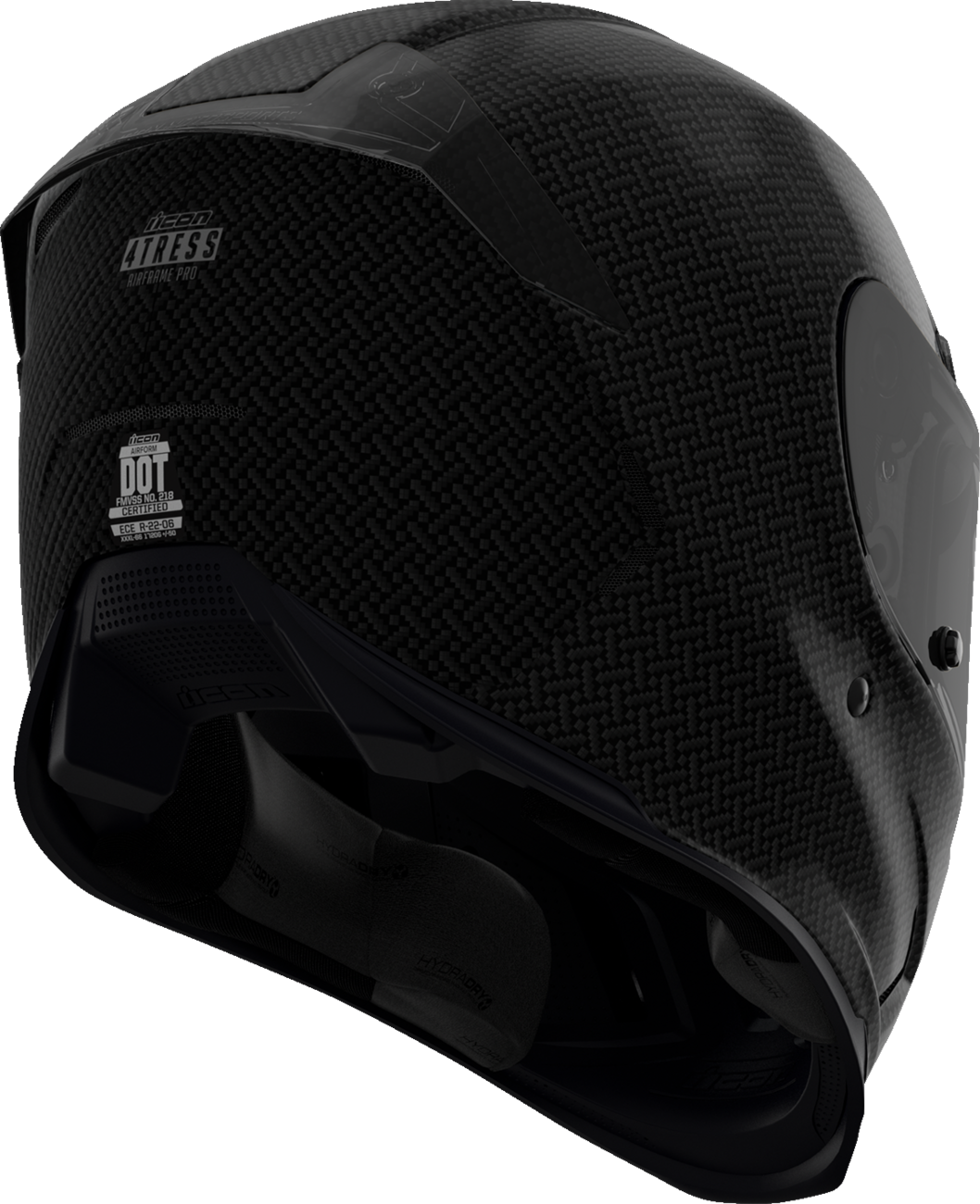 ICON Airframe Pro* Helmet - Carbon 4Tress - Black - Medium 0101-16654