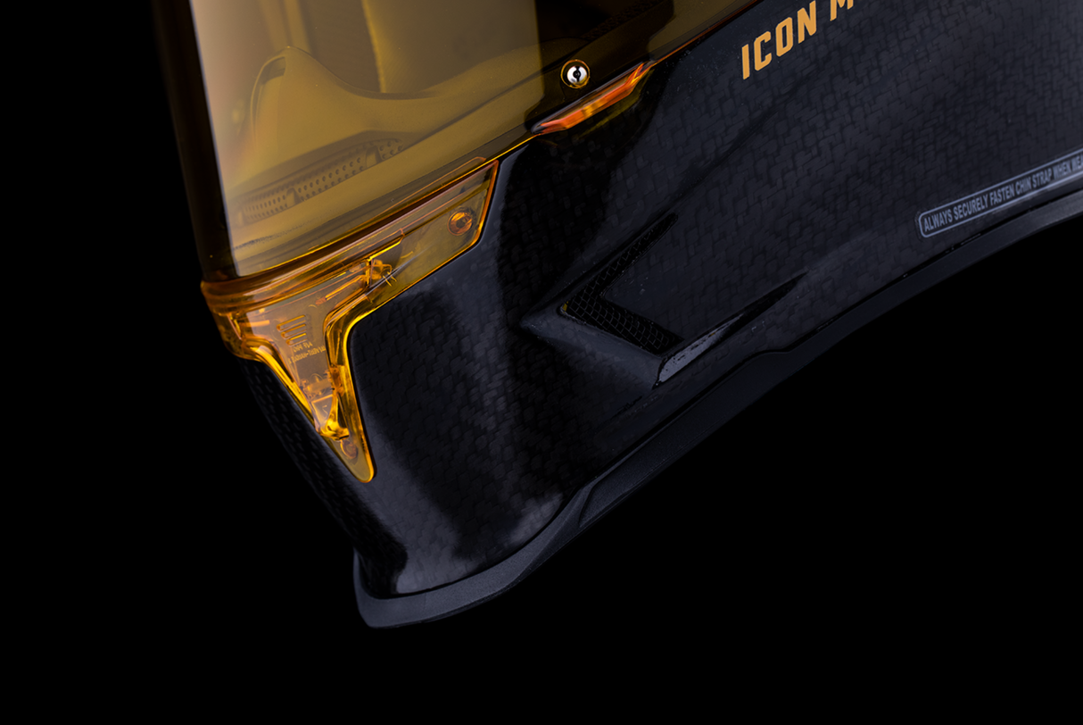 Icon Airframe Pro™ Helmet - Carbon 4Tress - Yellow - Large 0101-16662