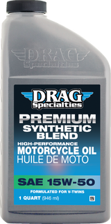 DRAG SPECIALTIES OIL Motorcycle Oil - 15W-50 - 1 U.S. quart 215907 - Cycle City Outdoors
