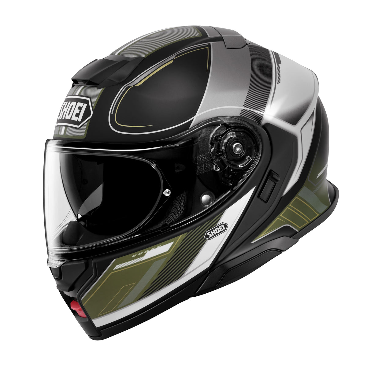 Shoei Neotec 3 Sharpen Modular Motorcycle Helmet | AIM Shell, QSV-2 Sun Visor & Pinlock Included