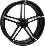 PERFORMANCE MACHINE (PM) Wheel - Formula - Rear - Single Disc/without ABS - Platinum Cut* - 18x5.5 - '09+ FLH 12707814FRMBMP
