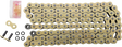 DID M525VX3G120ZB 525 VX3 - Drive Chain - 120 Links - Gold | Adventure/ATV/UTV