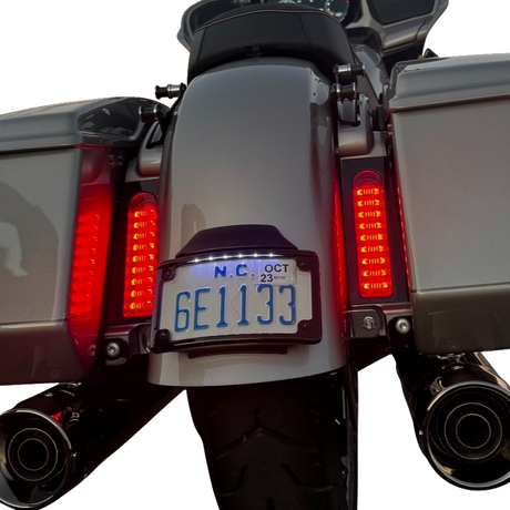 Custom Dynamics ProBEAM? Auxiliary Fillerz? - Run/Brake/Turn - Red Lens - Gloss Black PB-FILL-23-RB - Cycle City Outdoors