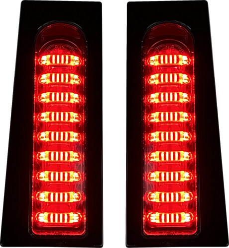 Custom Dynamics ProBEAM? Auxiliary Fillerz? - Run/Brake/Turn - Smoke Lens - Gloss Black PB-FILL-23-SB - Cycle City Outdoors