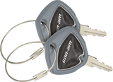SHOW CHROME Key Covers - Gray - Can-Am - Spider 41-182E
