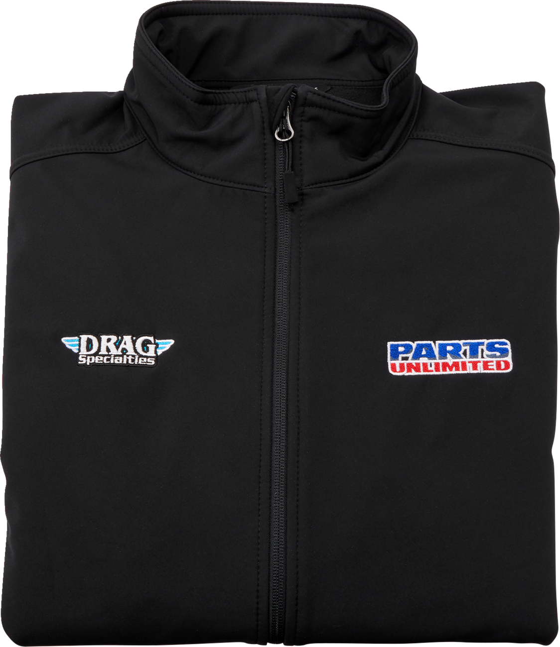 PARTS UNLIMITED Parts Unlimited/Drag Specialties Softshell Jacket - Black - Medium LEM24E-J29-M - Cycle City Outdoors