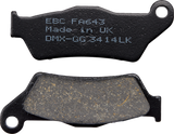 EBC FA Series Organic Base Brake Pads - FA643 (Harley-Davidson Street 500 / Street 750 / Street Rod 2014–2020)