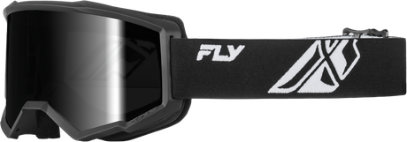 Focus  Goggle  Black/White W/Dark Smoke Hydrophoc Lens