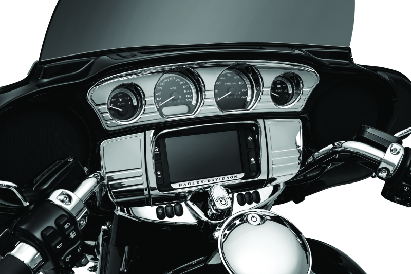 Kuryakyn Switch Panel Accent 14-Up Touring Models Chrome - Cycle City Outdoors