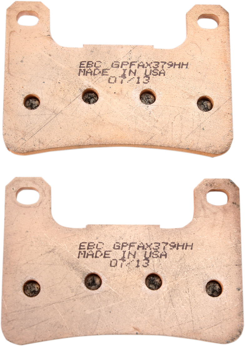 EBC GPFAX-HH Series Sintered Front Brake Pads - GPFAX379HH (Suzuki / Kawasaki / Yamaha 2007–2020)