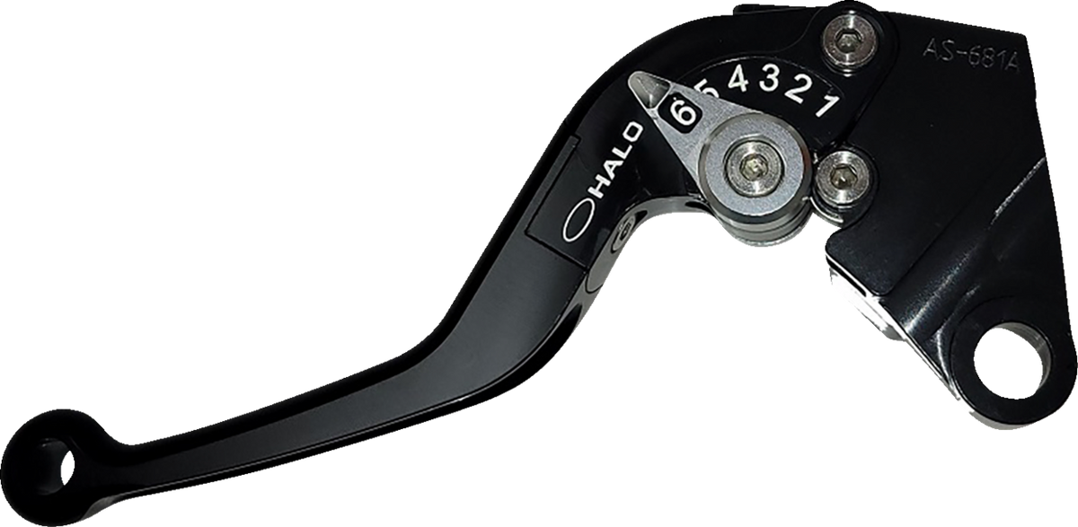 Driven Racing DFL-AS-681A Halo Adjustable & Folding Clutch Lever | Street